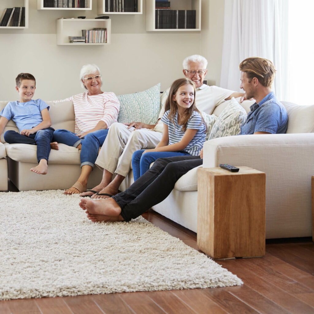 Living room flooring | House of Carpet